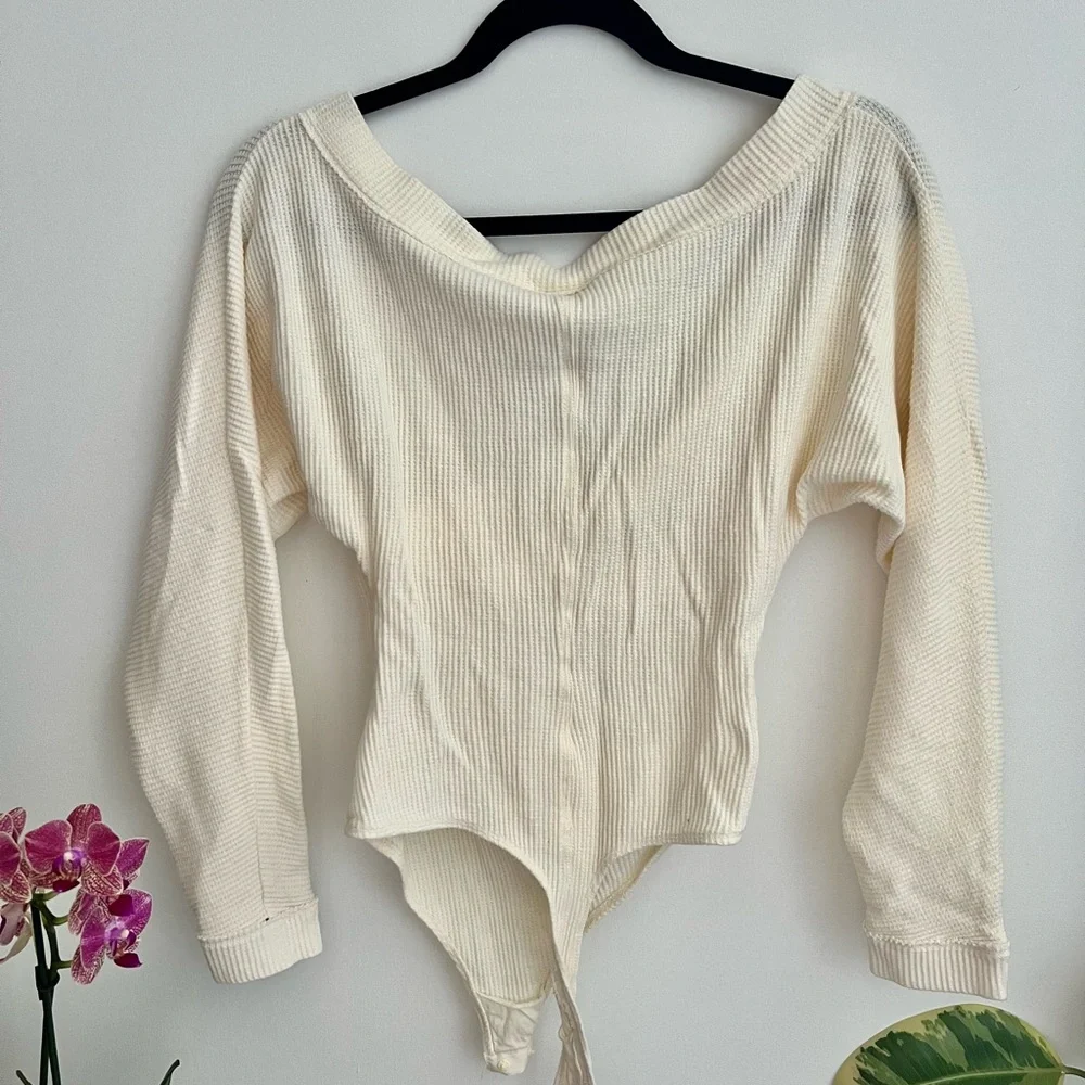 Free People Waffle / Lovin This Feeling Bodysuit - Picture 6 of 7